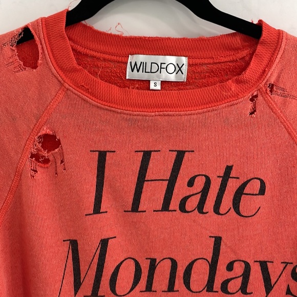 Wildfox “I Hate Mondays” Sweater - Picture 4 of 6